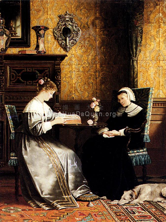 Reading A Book - 鲁道夫·恩斯特